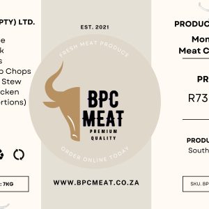 Monthly Meat Combo 2 – R730.00