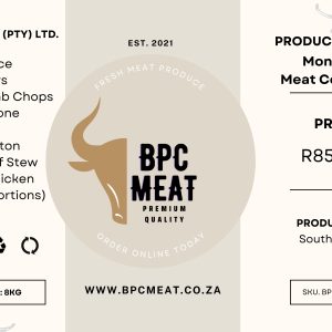 Monthly Meat Combo 3 – R850.00