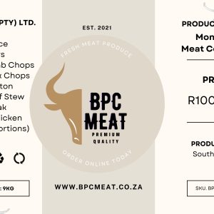 Monthly Meat Combo 4 – R1000.00